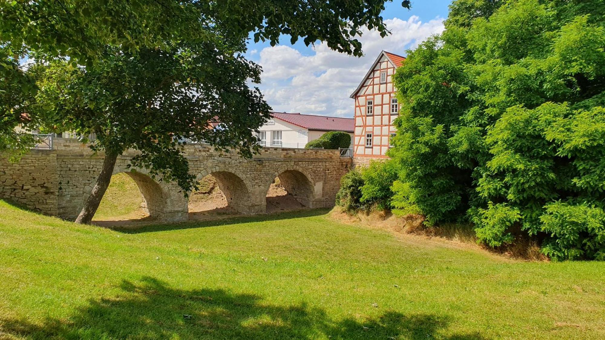 Ferienwohnungen An Der Schlossruine Herbsleben Eksteriør bilde
