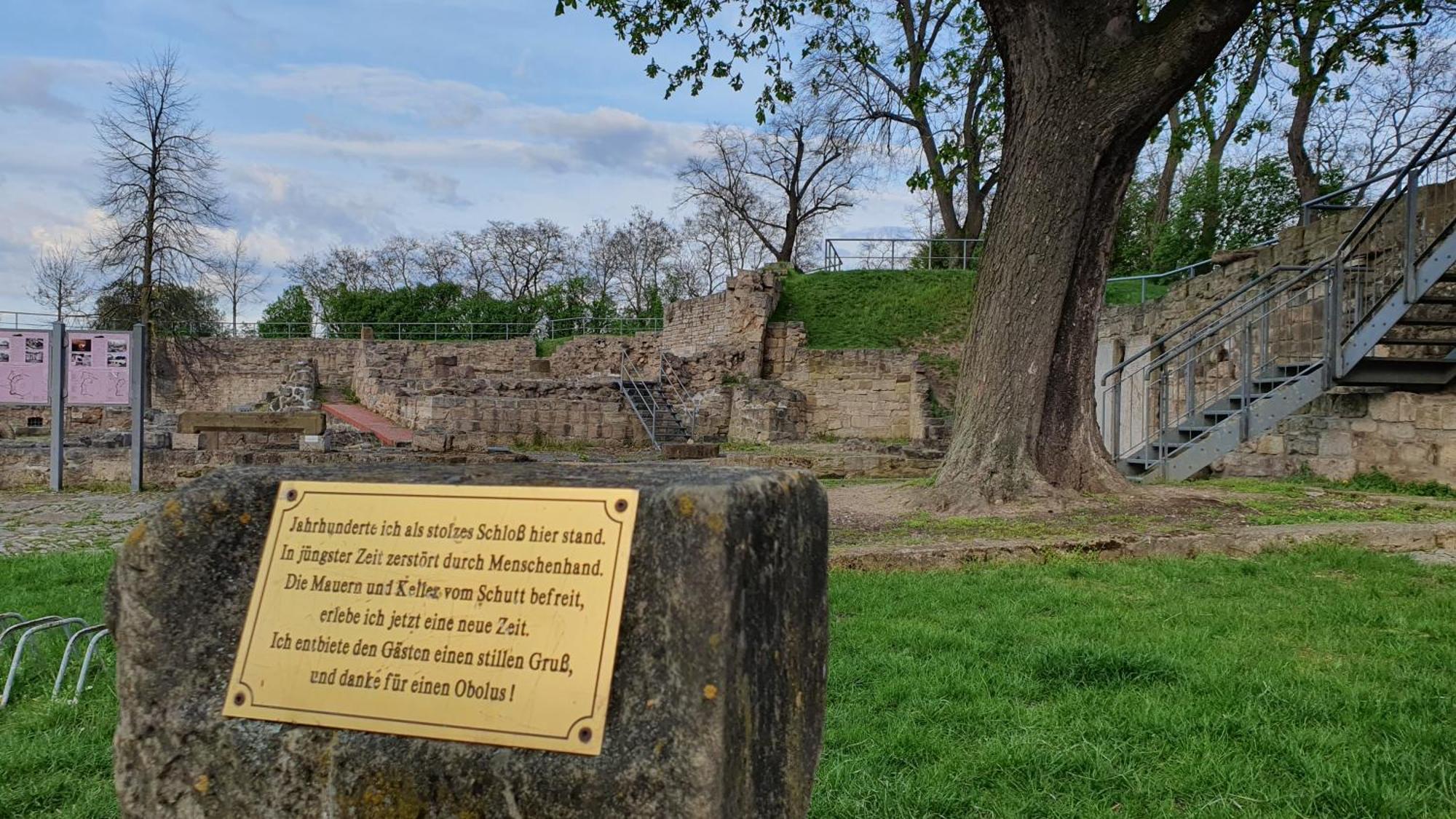 Ferienwohnungen An Der Schlossruine Herbsleben Eksteriør bilde